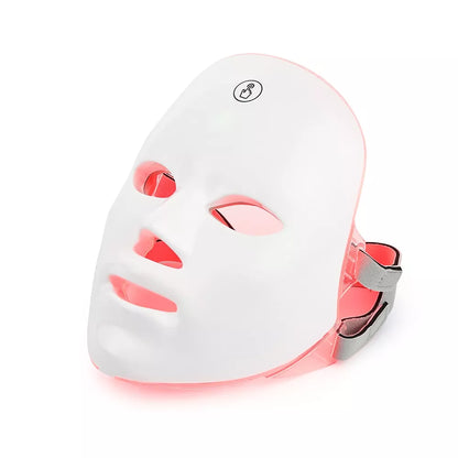 Masque LED Visage Rechargeable – 7 Couleurs pour Rajeunissement, Lifting et Éclat